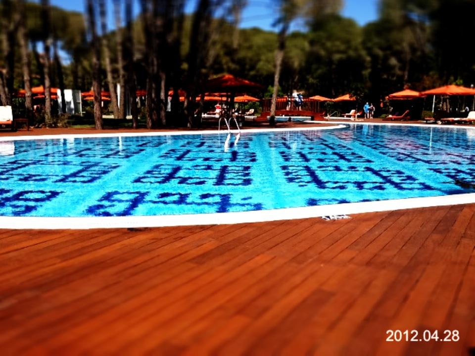 Aussicht am Pool Ali Bey Resort Sorgun