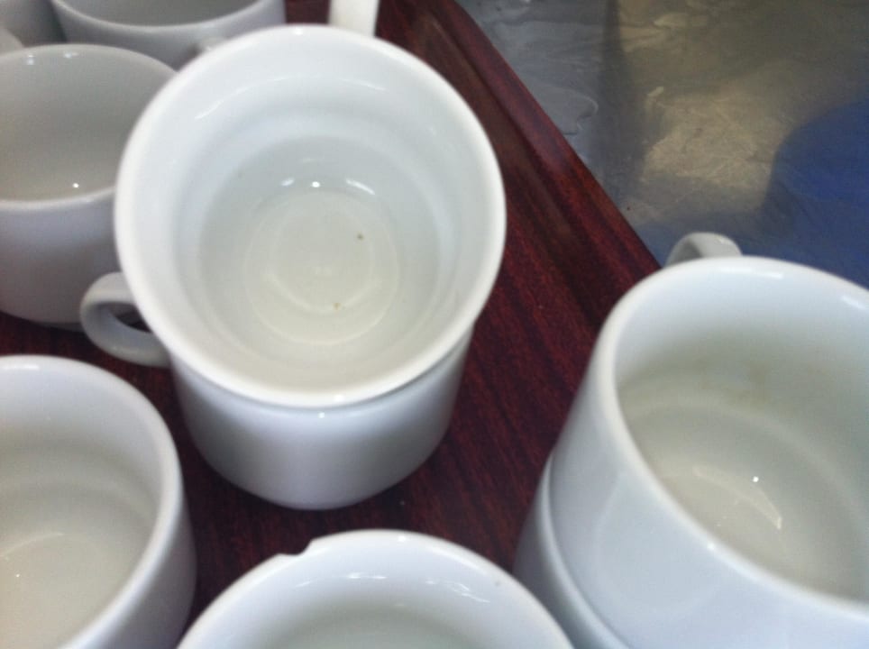 Sauberes Geschirr ?! Monarque Club Rivage