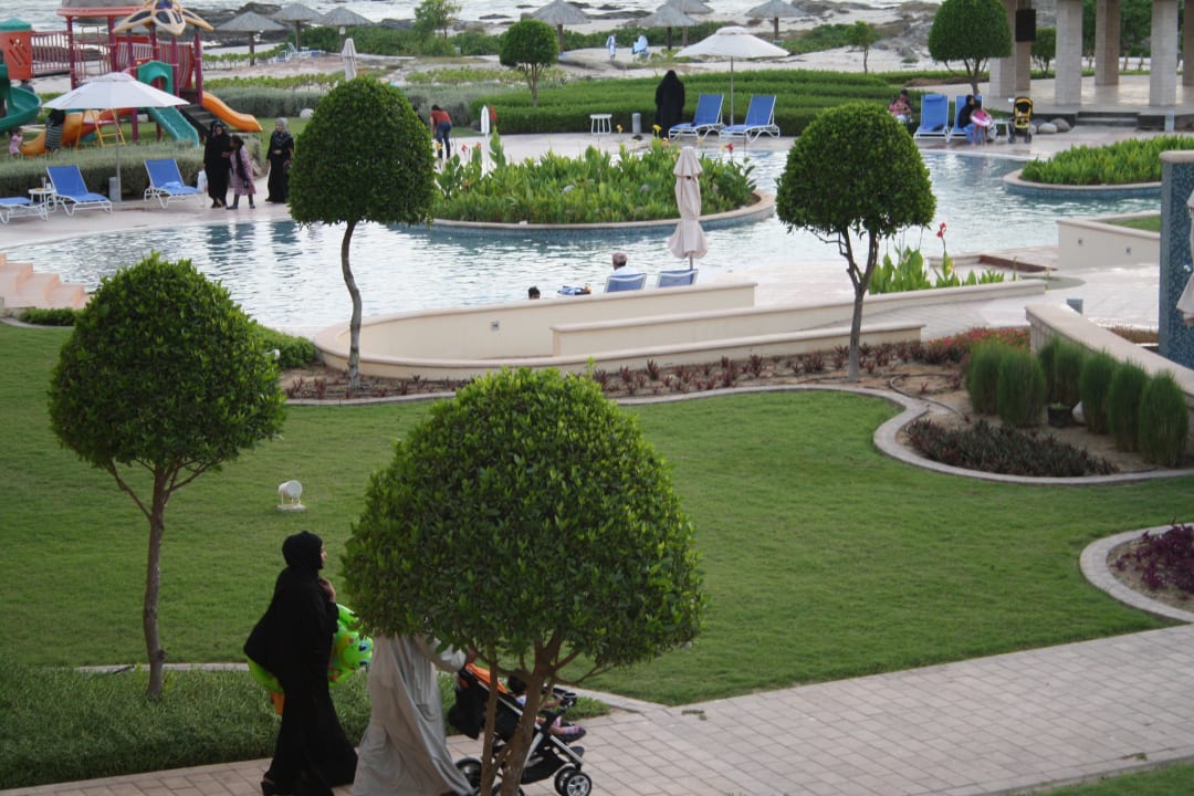 Vom Balkon aus Wyndham Garden Salalah Mirbat