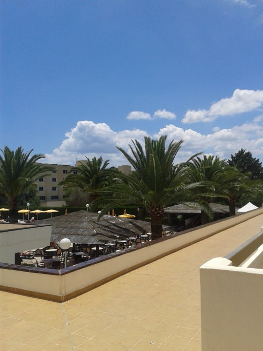 Blick aus der 3. Etage vom Flur Millor Sol