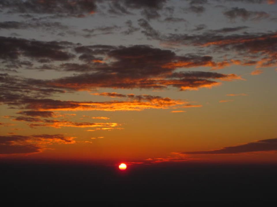 Sonnenuntergang Mountain Top Hotel