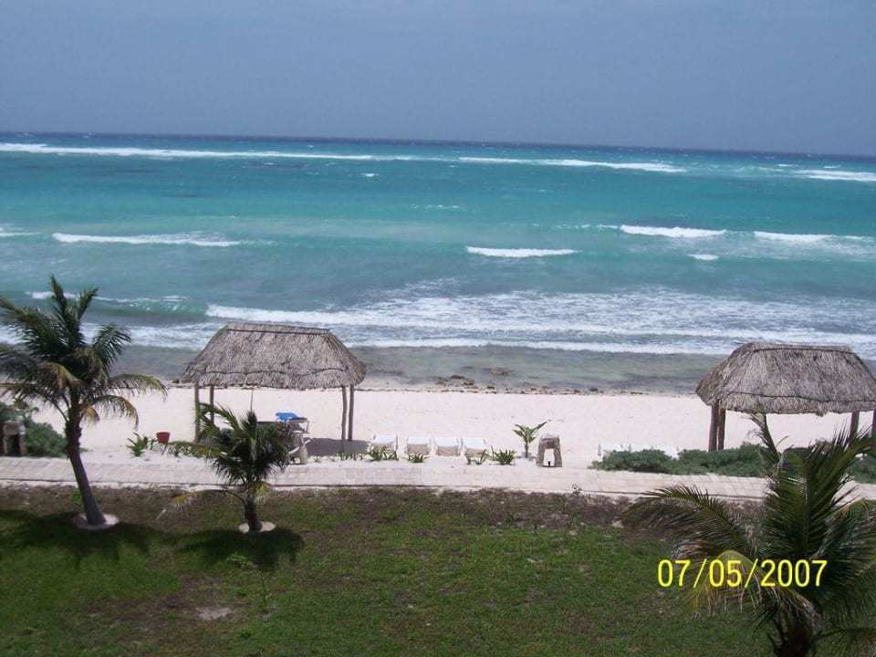 Unser Zimmer mit dem wunderschönen Meerblick Akumal Bay Beach & Wellness Resort