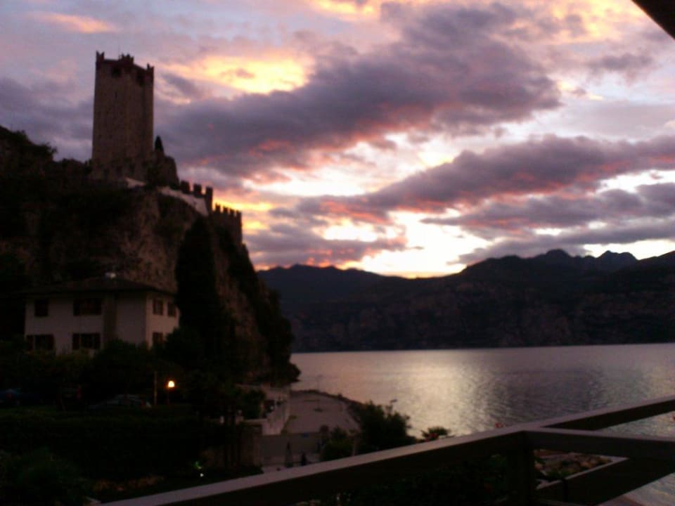 Blick vom Balkon Hotel Castello Lake Front