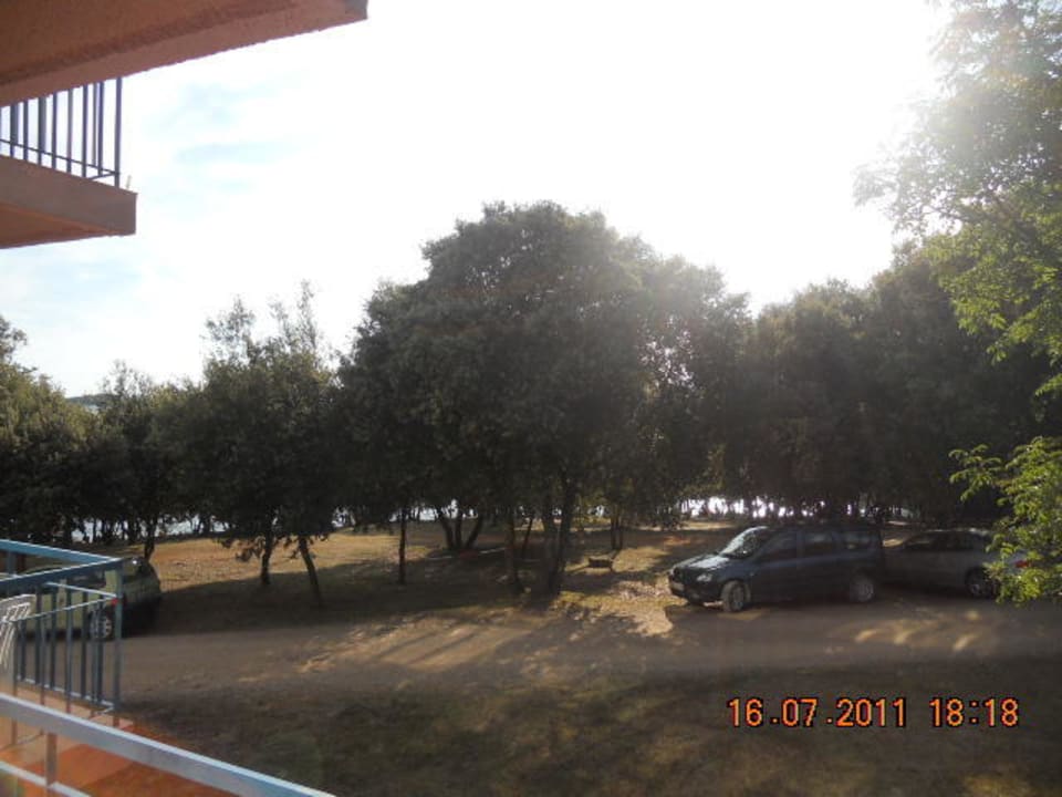 Ausblick vom Zimmer Maistra Select Funtana All Inclusive Resort