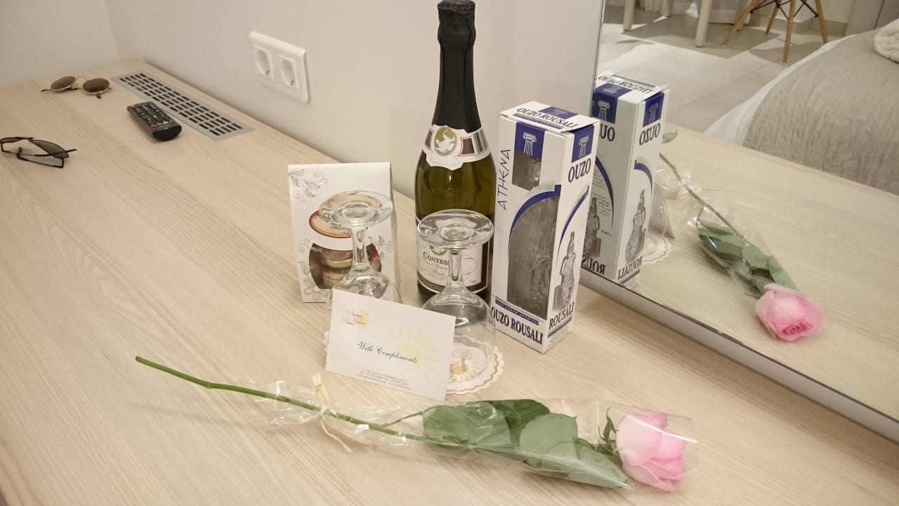 Begrüßung Rhodos Horizon Resort