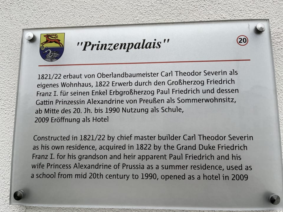 Lobby Hotel Prinzenpalais Bad Doberan