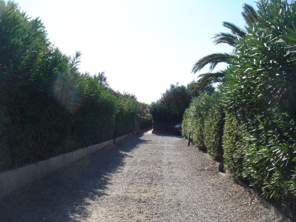 Weg zum Strand Hotel Il Vascello