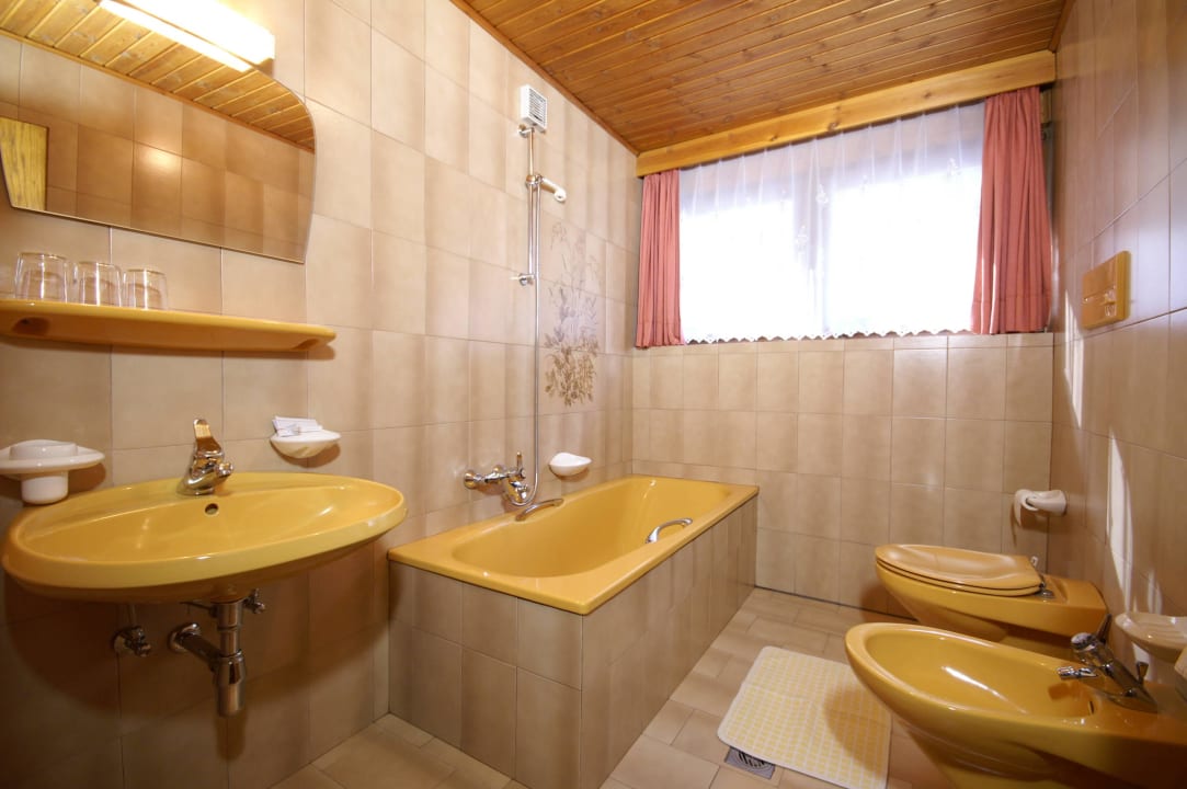 Badezimmer Gasthof Gader