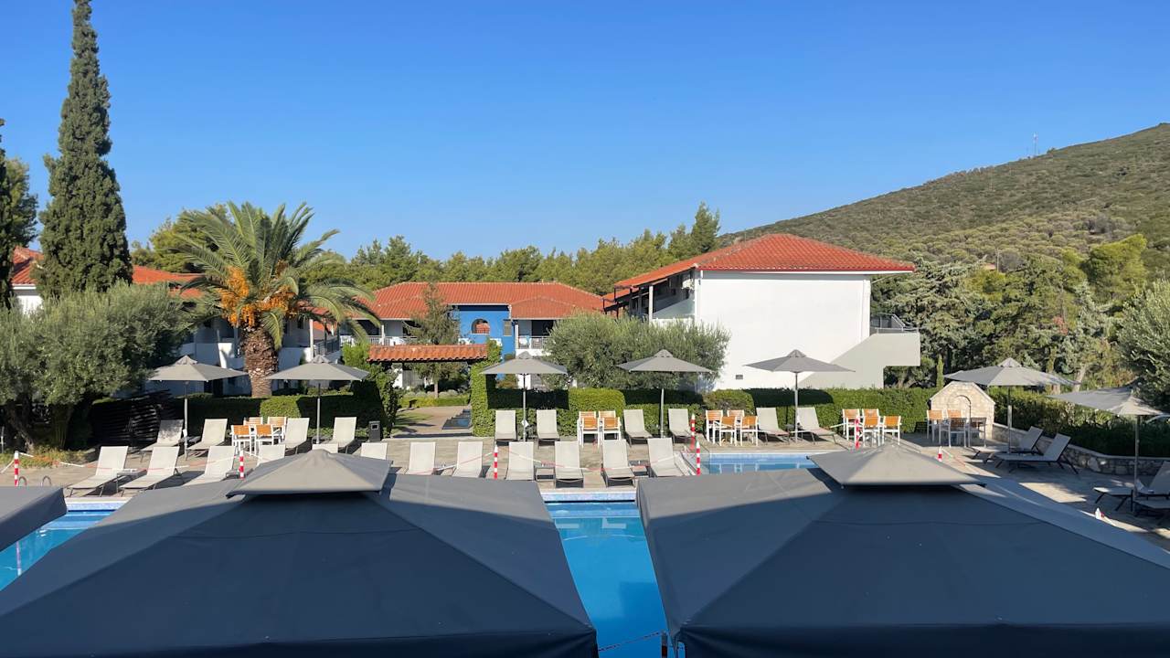 Ausblick Philoxenia Hotel