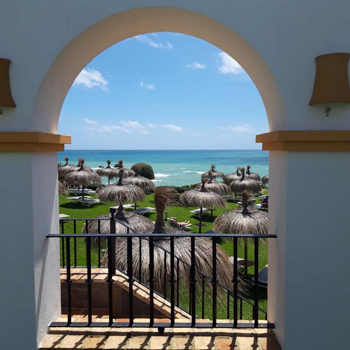 Gartenanlage Hipotels Flamenco Conil