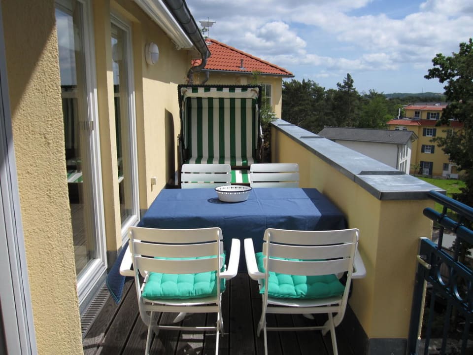 Süd Terrasse Residenz Grüne Düne