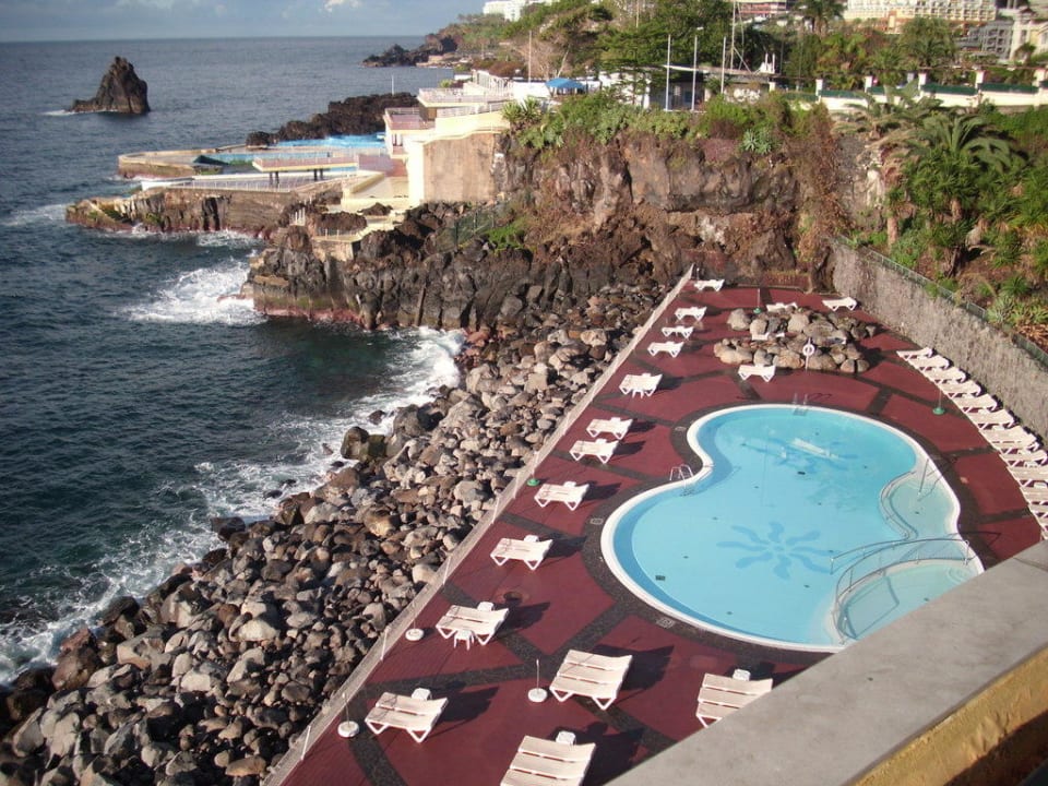 Blick vom Zimmer 213 Pestana Vila Lido Madeira Ocean Hotel