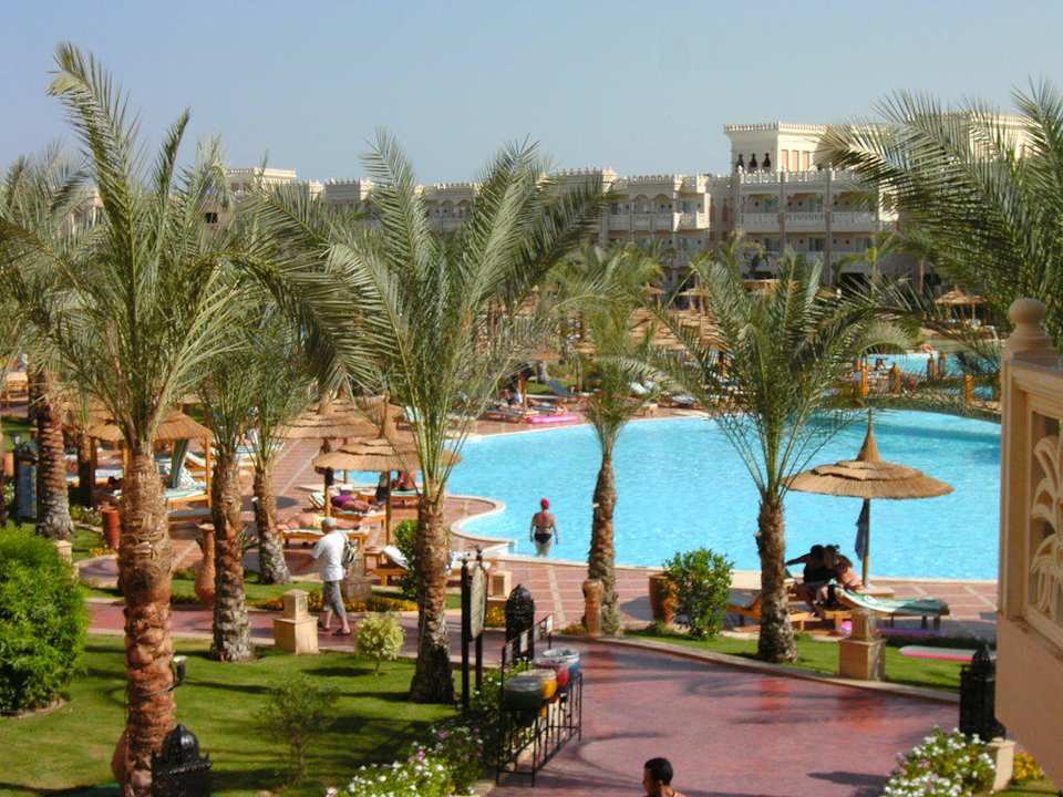 Blick vom Hotel Pickalbatros Palace Resort