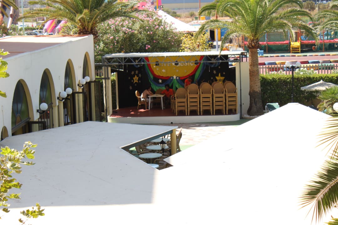 Blick aus Balkon La Santa Maria Hotel