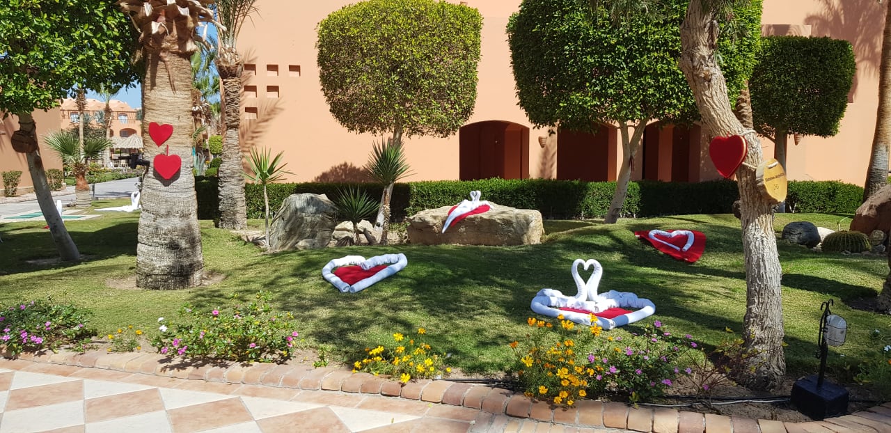 Gartenanlage Jaz Makadi Oasis Resort