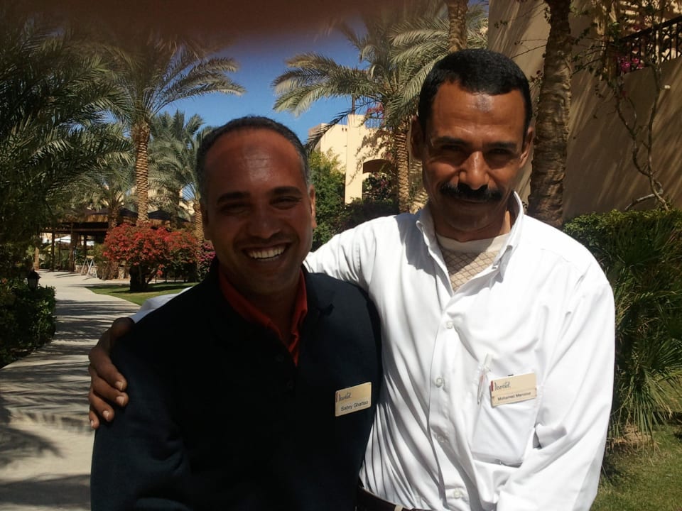 Sabri Ghattas und Mohamed  Steigenberger Coraya Beach - Adults only