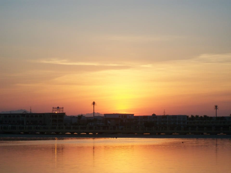 Sonnenuntergang Pickalbatros Dana Beach Resort - Hurghada