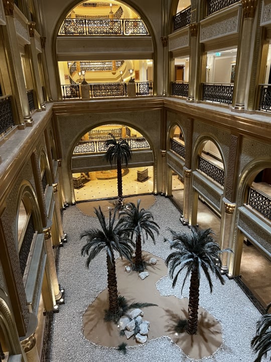 Lobby Emirates Palace Mandarin Oriental