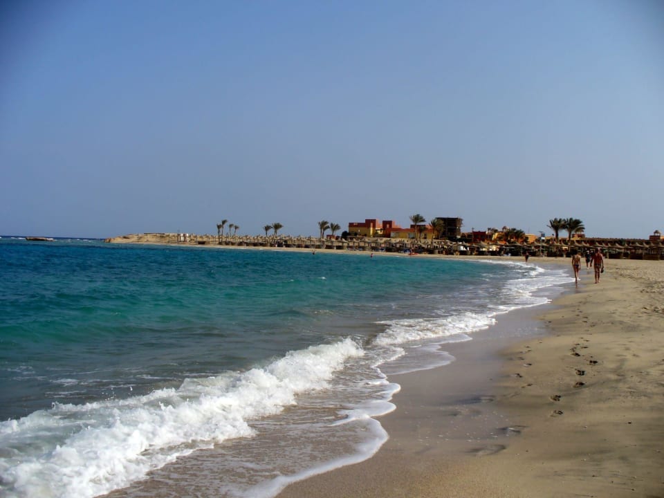 Blickrichtung Hotel Malikia Resort Abu Dabbab