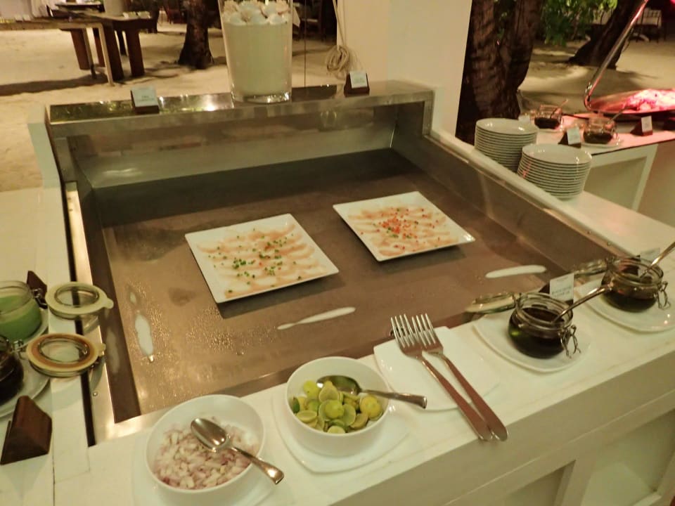 2 x täglich frisches Carpacchio Diamonds Thudufushi