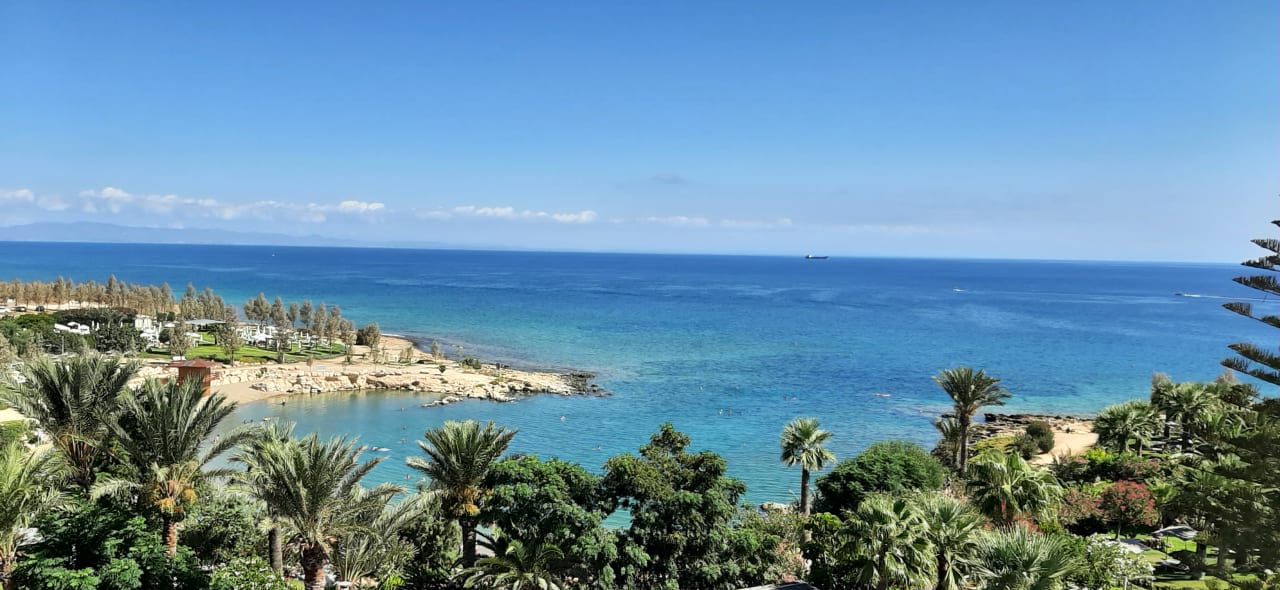 Ausblick Crystal Springs Beach Hotel