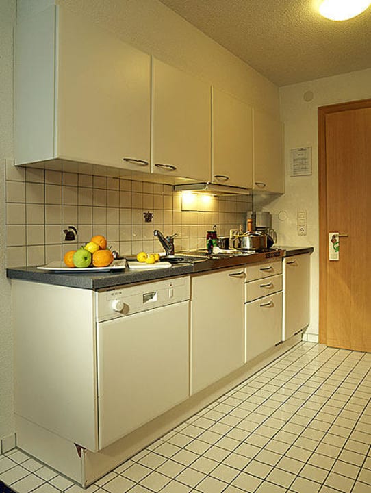 Kochnische der Appartements 4,7 und 8 Chalet Schneekristall