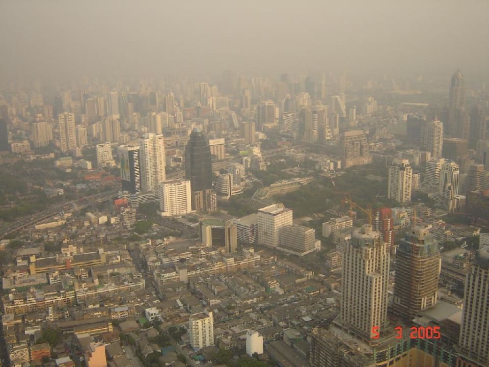Bangkok aus ca. 300 Metern Höhe Hotel Baiyoke Sky
