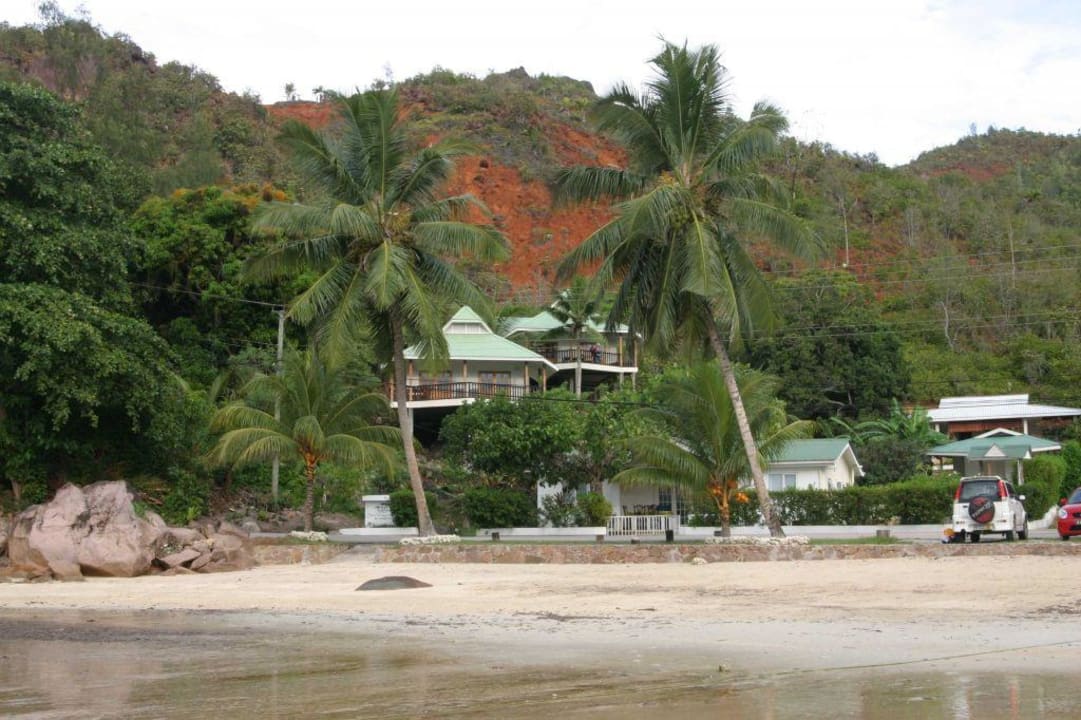 Sea View Lodge - Blick vom Strand Sea View Lodge