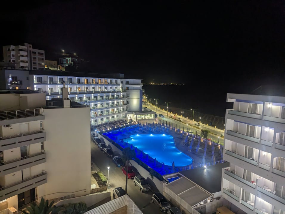 Ausblick Hotel Rhodos Horizon Blu