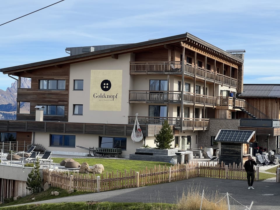 Außenansicht Goldknopf alpine lifestyle hotel