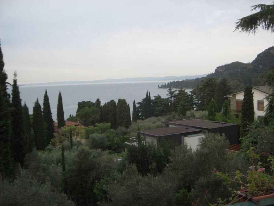 Blick auf den Gardasee Hotel Marco Polo