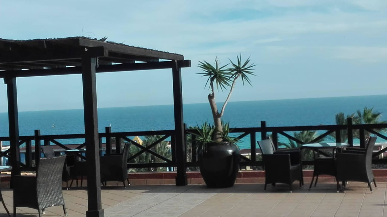 Blick von der Terrasse Occidental Jandía Royal Level - Adults only