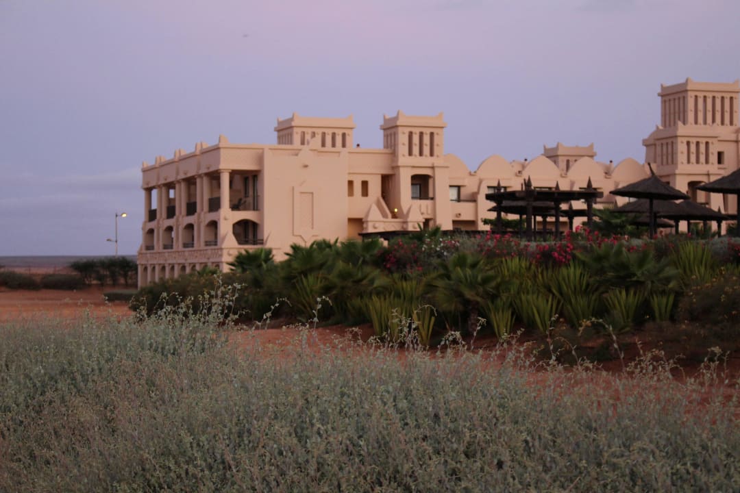 Blick auf die Hotelzimmer Hotel Riu Touareg