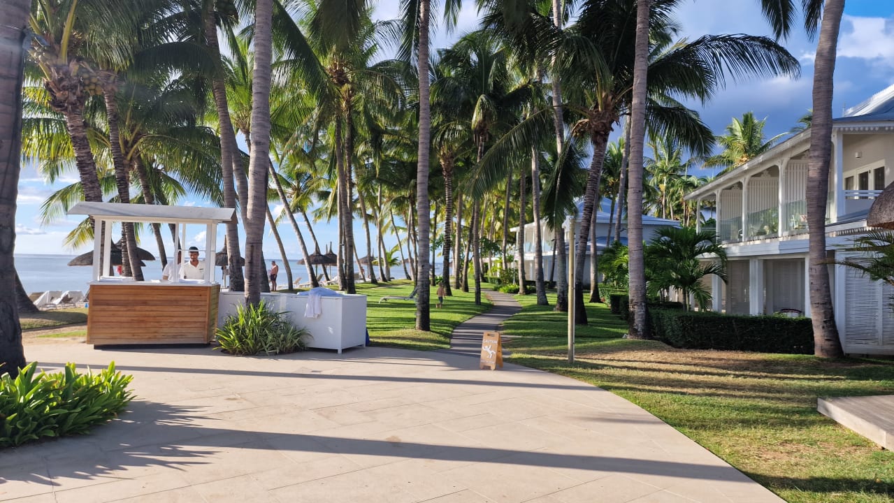 Gartenanlage Sugar Beach Mauritius