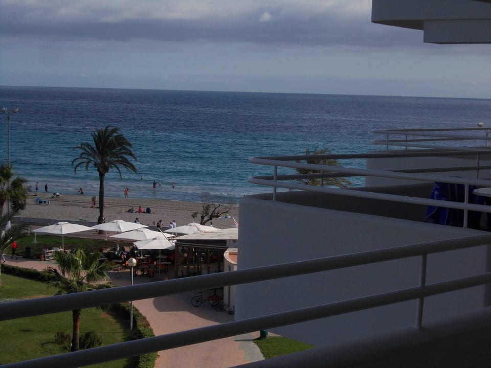 Ausblick vom Balkon 4. Stockwerk Hipotels Mercedes