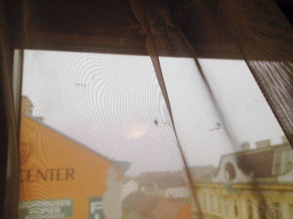 Vorhang kaputt Hotel Kaffeemühle