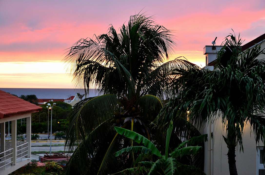 Blick vom Balkon Holiday House Royal Palm Piscadera