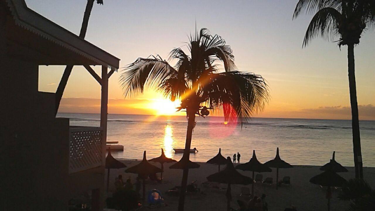 Sonnenuntergang Hotel Villas Caroline