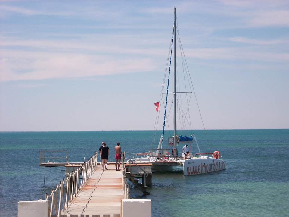 1. Tour mit dem Katamaran  Hotel El Mouradi Djerba Menzel