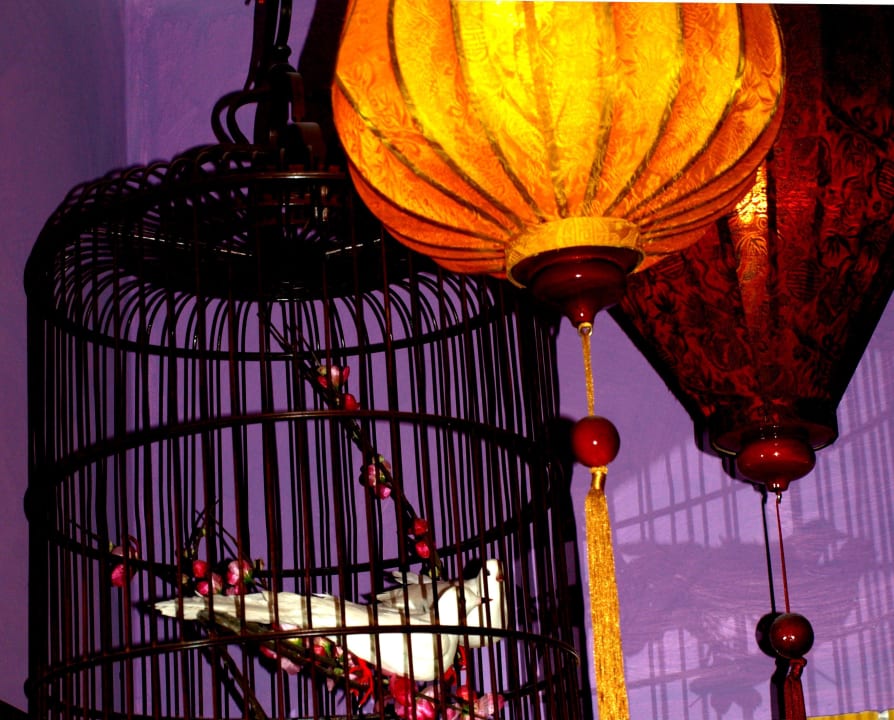 Deko in der Dusche Shanghai Mansion Bangkok