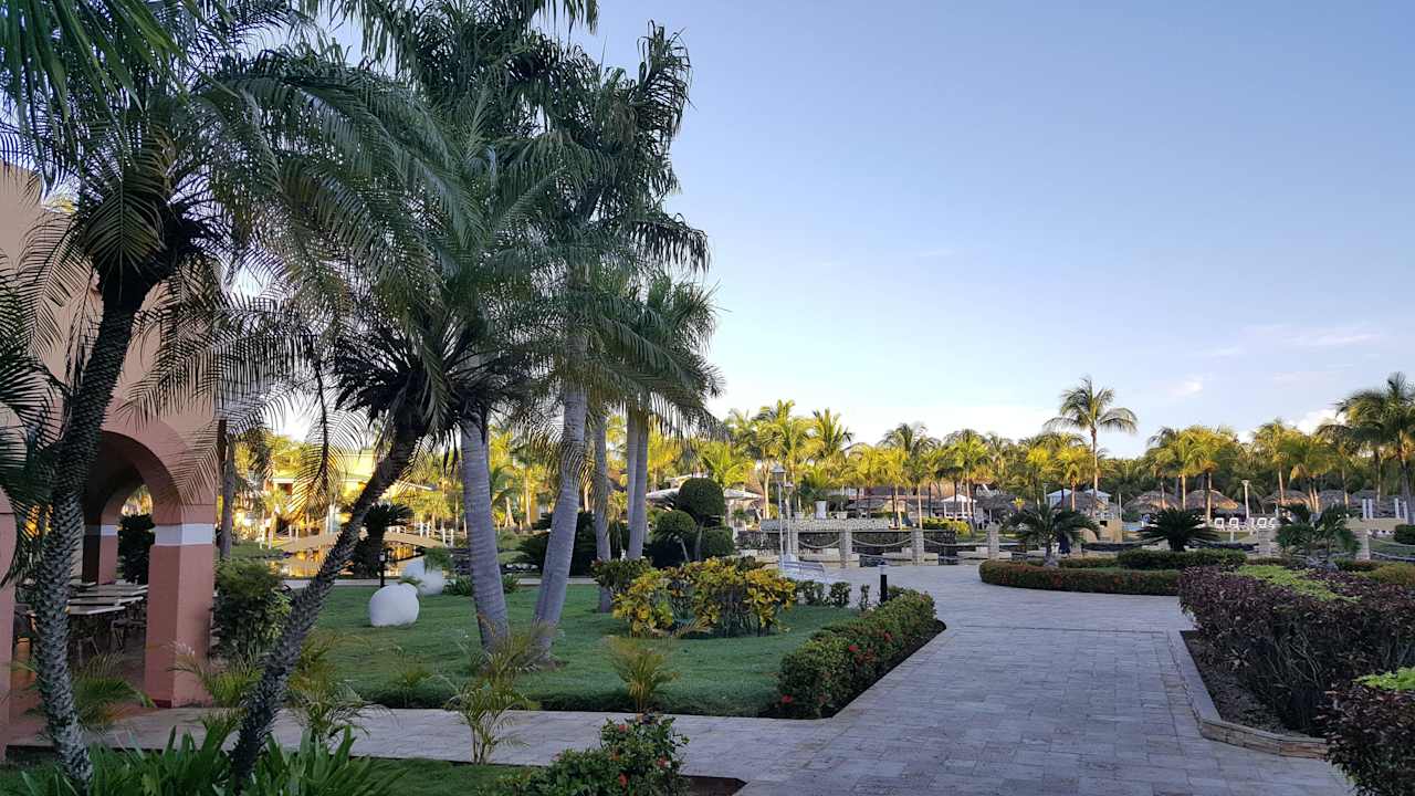 Ansichten und Details der Gartenanlage Melia Las Antillas - Adults only