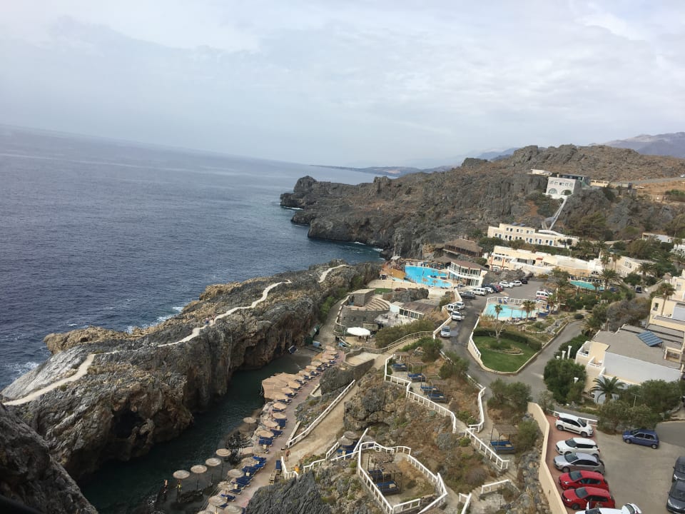 Ausblick Kalypso Cretan Village Sense Resort & Spa