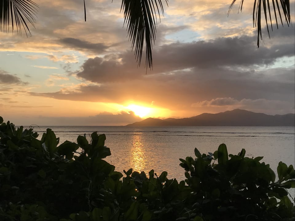 Ausblick La Digue Island Lodge