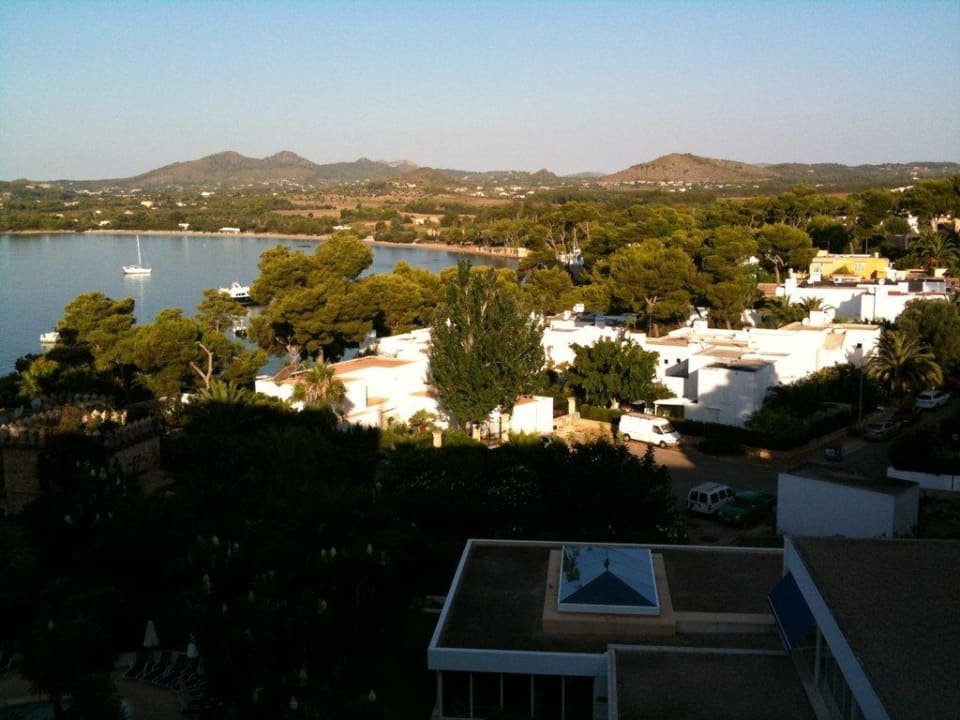 Ausblick vom Balkon  Hipotels Eurotel Punta Rotja Golf & Spa