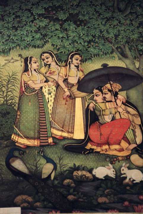 Riesiges Wandbild Hotel Mansingh Towers