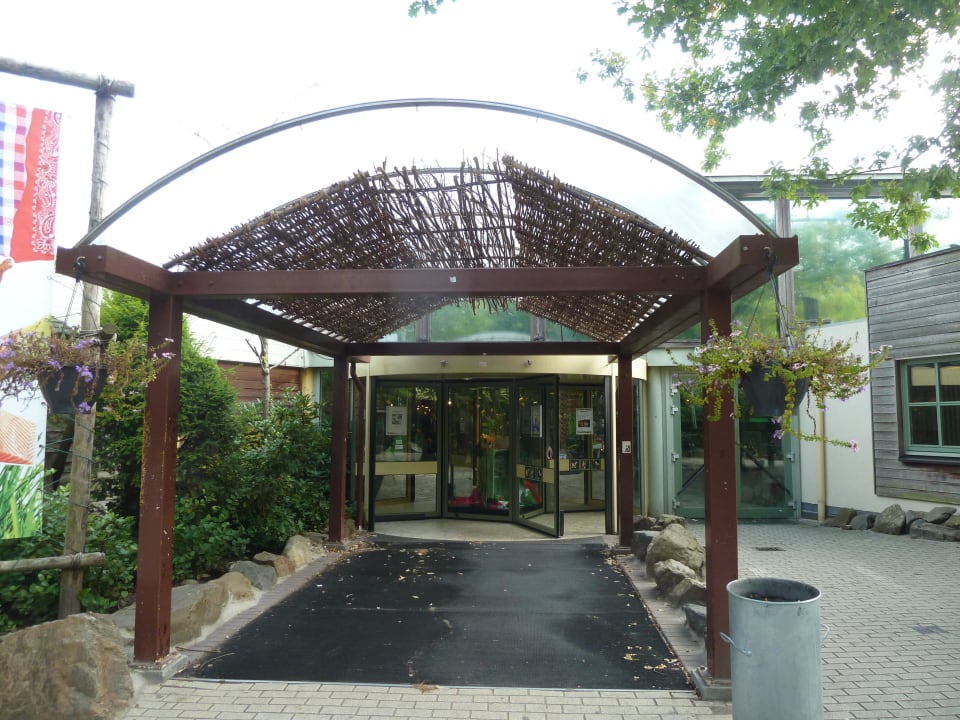 Eingang zum Marketdome Center Parcs De Kempervennen