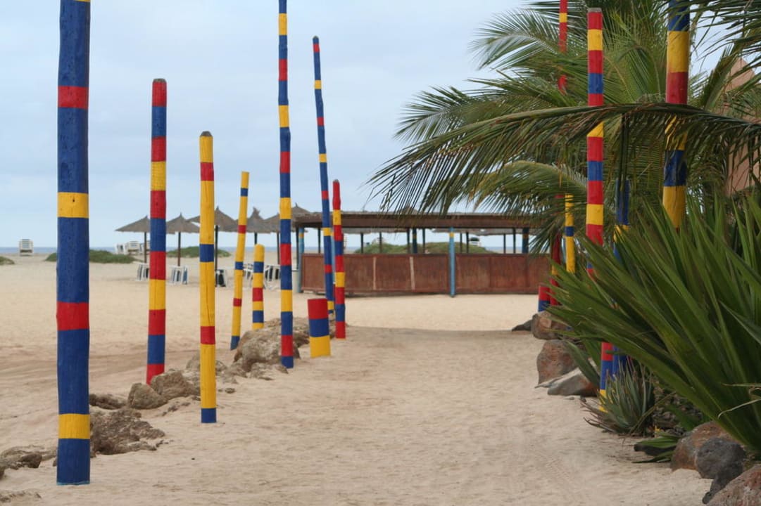 Zugang zum Strand Hotel Riu Funana
