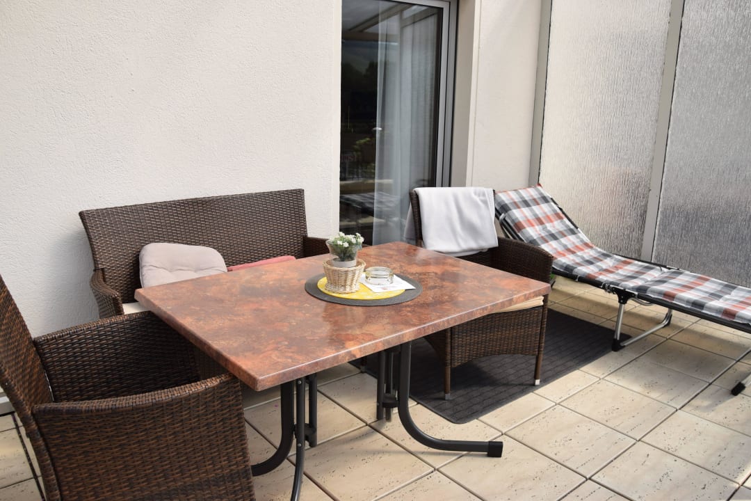 Terrasse Gästehaus BonGarden