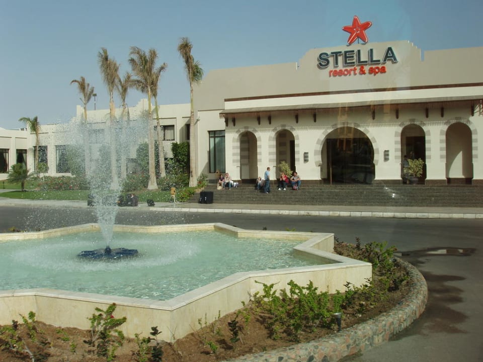 Hoteleinfahrt Stella Beach Resort & Spa Makadi Bay