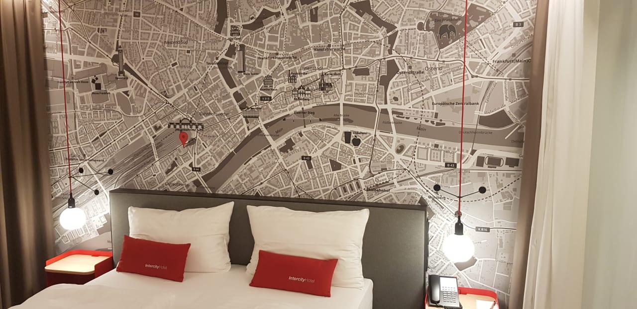 Zimmer IntercityHotel Frankfurt Hauptbahnhof Süd